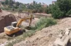 تپه رانشی نفتون ایمن‌سازی شد