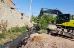 لایروبی کانال‌ها و مسیل‌های باشگاه سوارکاران در مسجدسلیمان