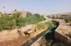 عملیات لایروبی دره سبز مسجدسلیمان کلید خورد؛  آماده‌سازی شهر برای فصل بارندگی