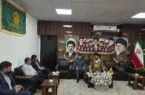 دیدار سرپرست جدید شهرداری با امام جمعه مسجدسلیمان