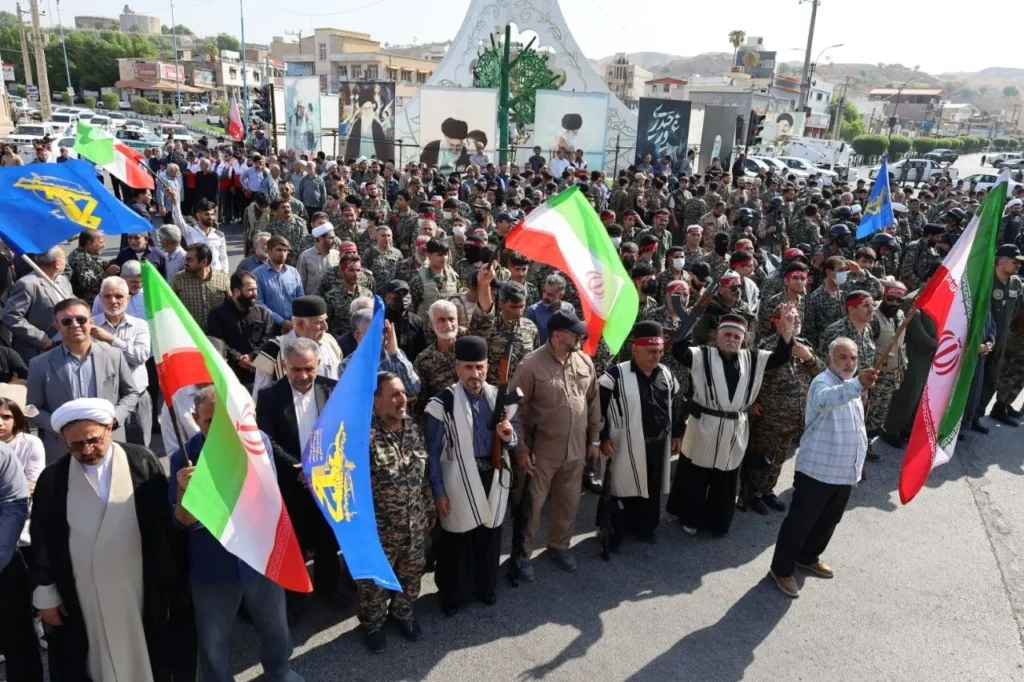 رزمایش بزرگ «جانفدایان» با حضور گسترده مردم و مسئولان در مسجدسلیمان برگزار شد