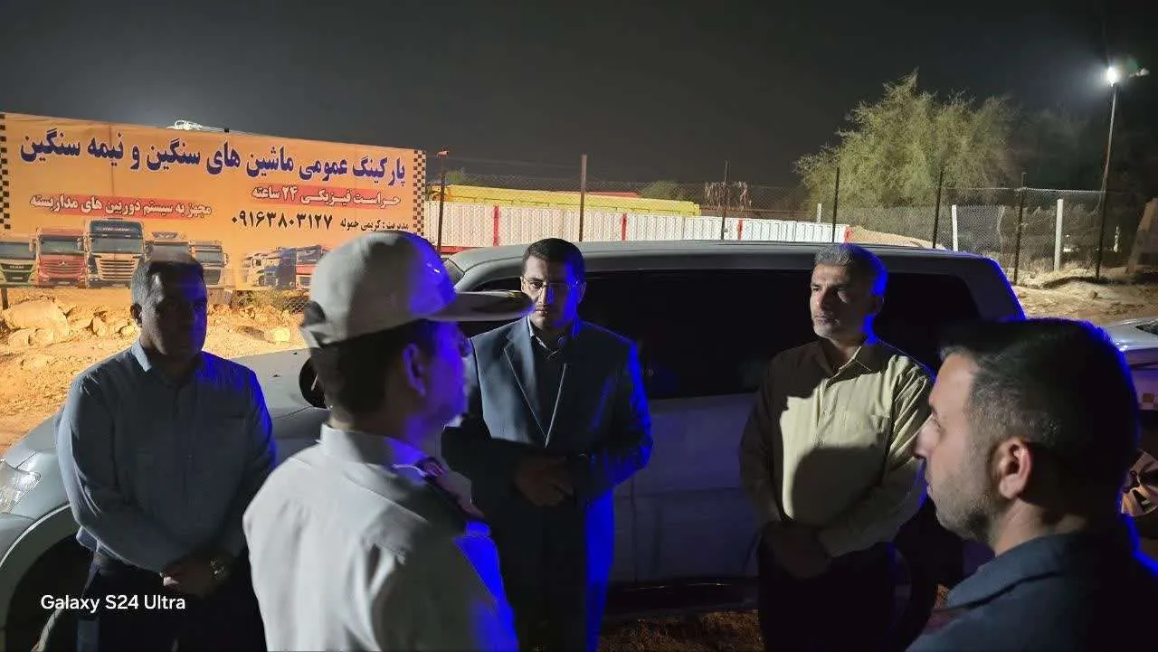 بازدید دادستان مسجدسلیمان از نقاط حادثه‌خیز جاده‌ای با حضور مسئولان شهرستان