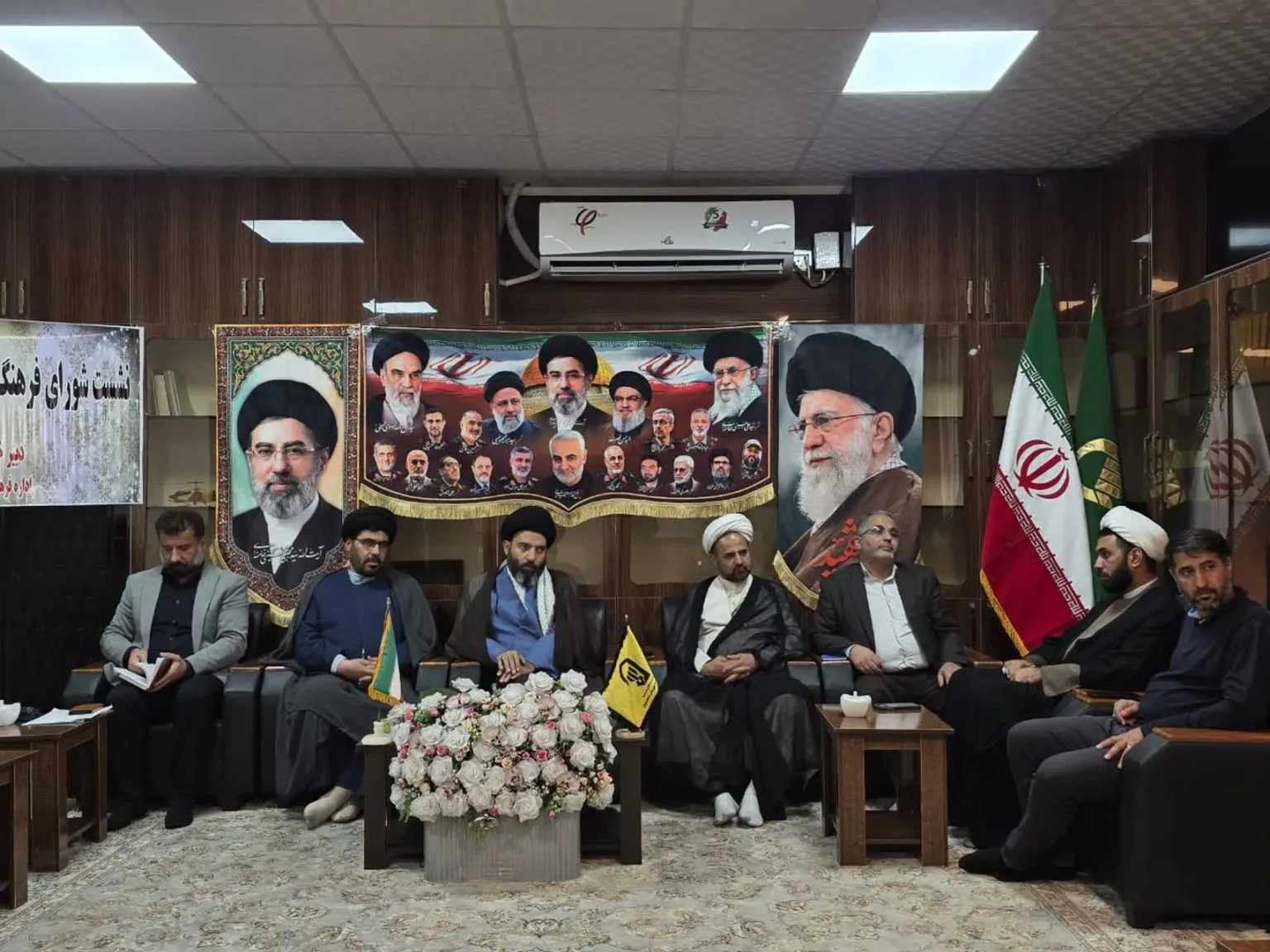 جلسه شورای فرهنگ عمومی مسجدسلیمان با محوریت میدان مقاومت برگزار شد