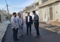 عملیات زیرسازی و آسفالت معابر سایت دو شهرک مهندسین مسجدسلیمان اجرا شد