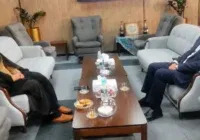 دیدار امام جمعه مسجدسلیمان با مدیرعامل مناطق نفتخیز جنوب با محوریت توجه ویژه به توسعه و شتاب‌بخشی به پروژه‌های عمرانی و فرهنگی شهرستان